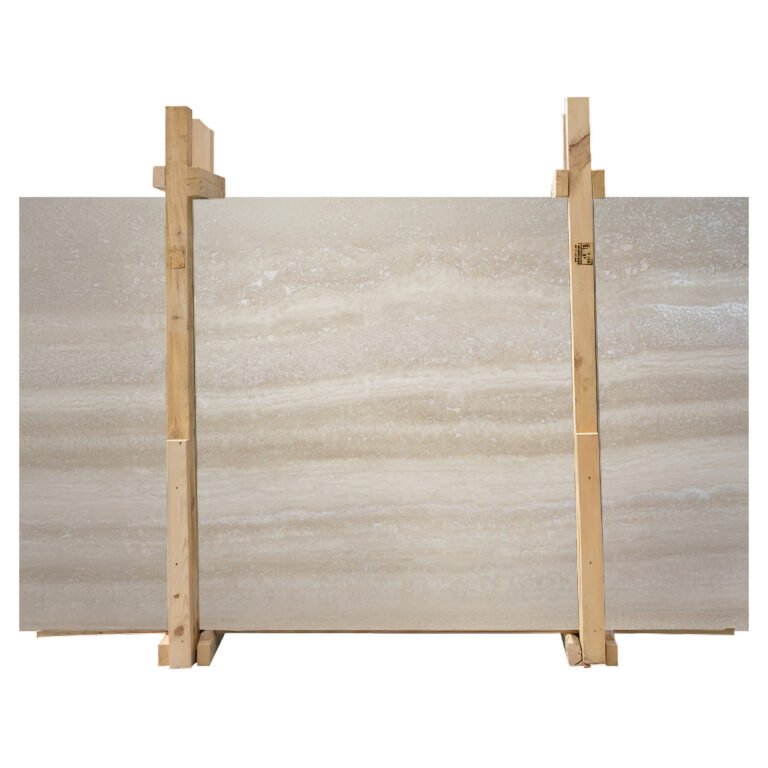 Ivory Travertine Slabs, Cream travertine stone, Turkish travertine slabs, Travertine countertop slabs, Beige natural stone slabs, Polished travertine slab, Honed travertine, Travertine wall slab, Travertine flooring slab, Natural stone slab supplier USA